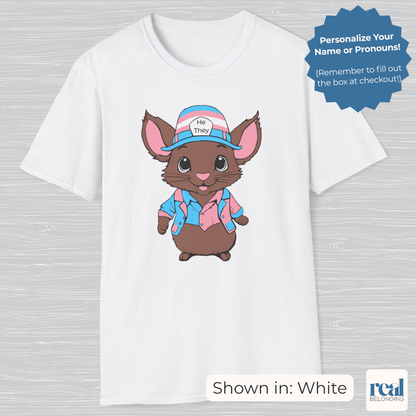 Personalized Trans Mouse T-shirt