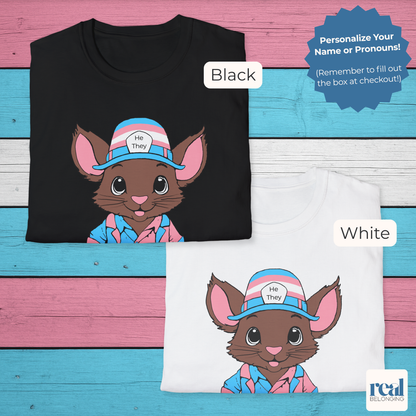 Personalized Trans Mouse T-shirt