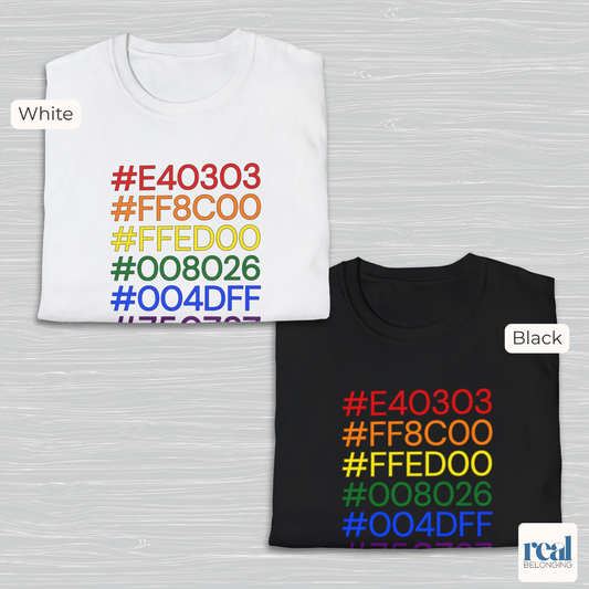 Rainbow Pride Hex Codes For Designers & Creatives | Inclusive Professionals