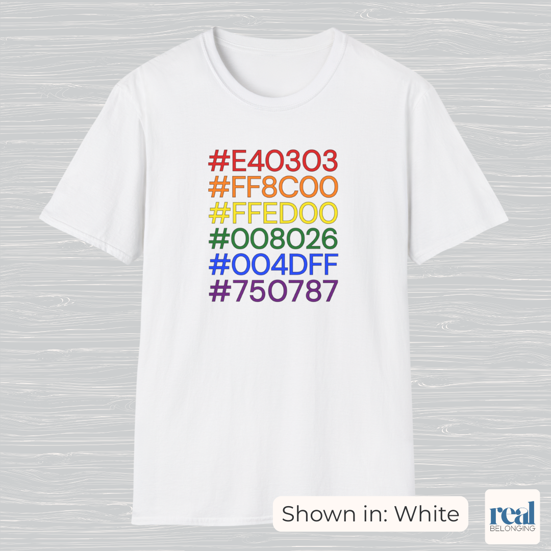 Rainbow Pride Hex Codes For Designers & Creatives | Inclusive Professionals