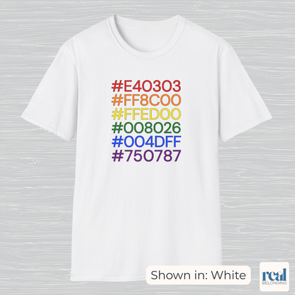 Rainbow Pride Hex Codes For Designers & Creatives | Inclusive Professionals