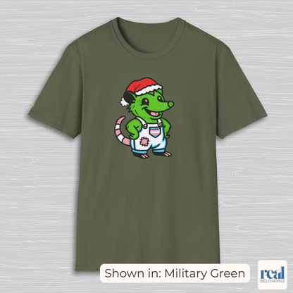 Green Christmas Santa Costume Trans Possum | Adorable AF