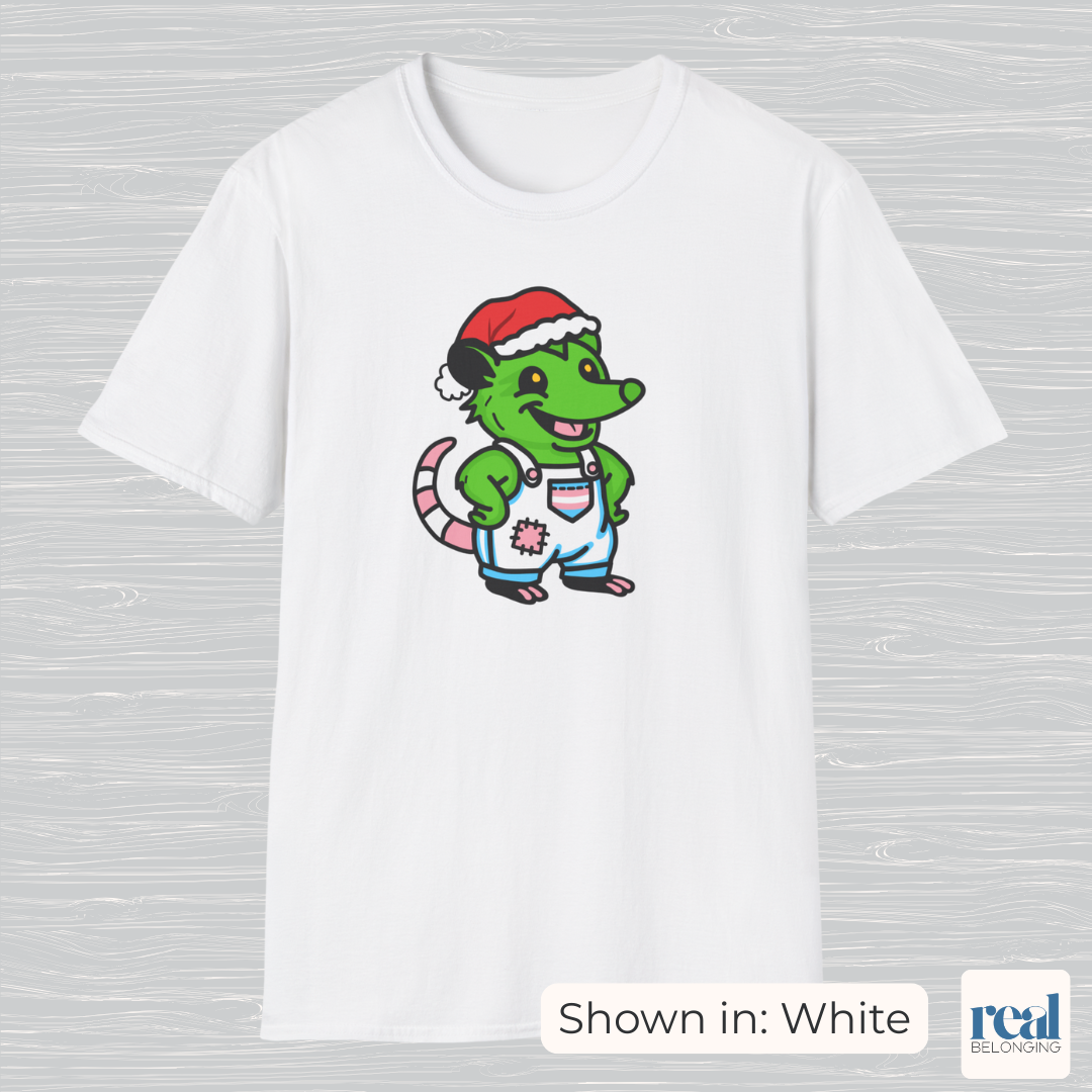 Green Christmas Santa Costume Trans Possum | Adorable AF