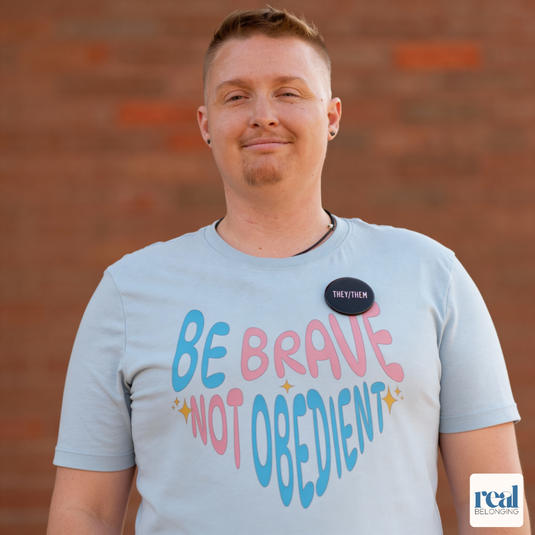 Be Brave Not Obedient Trans Pride Shirt