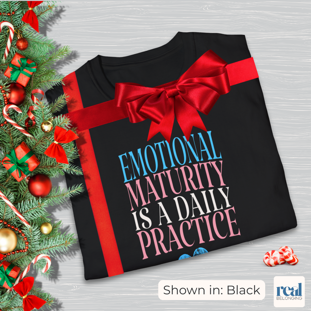Emotional Maturity Is A Daily Practice Trans Pride Shirt