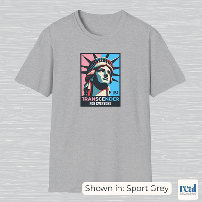 Transgender For Everyone Liberty Pride Shirt