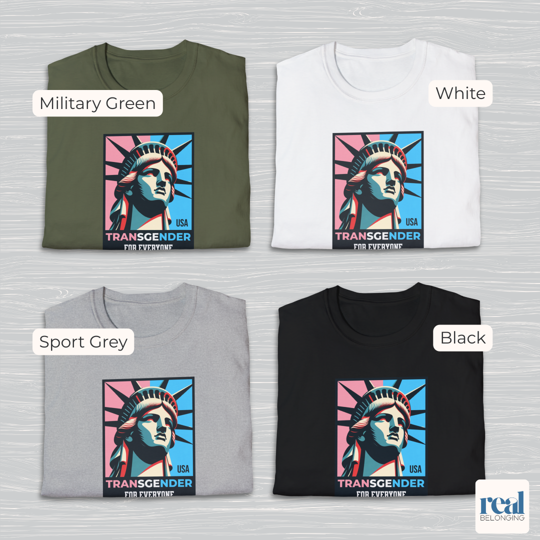 Transgender For Everyone Liberty Pride Shirt