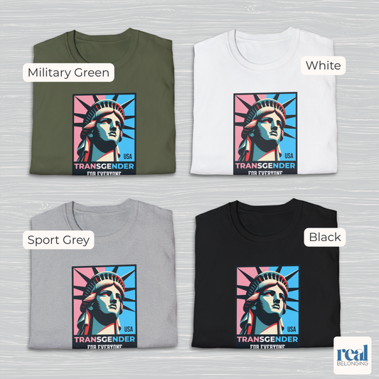 Transgender For Everyone Liberty Pride Shirt