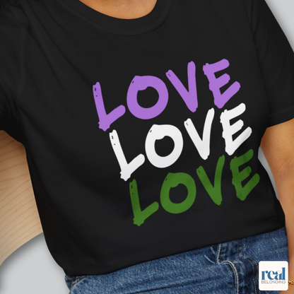 Love Genderqueer Pride Shirt