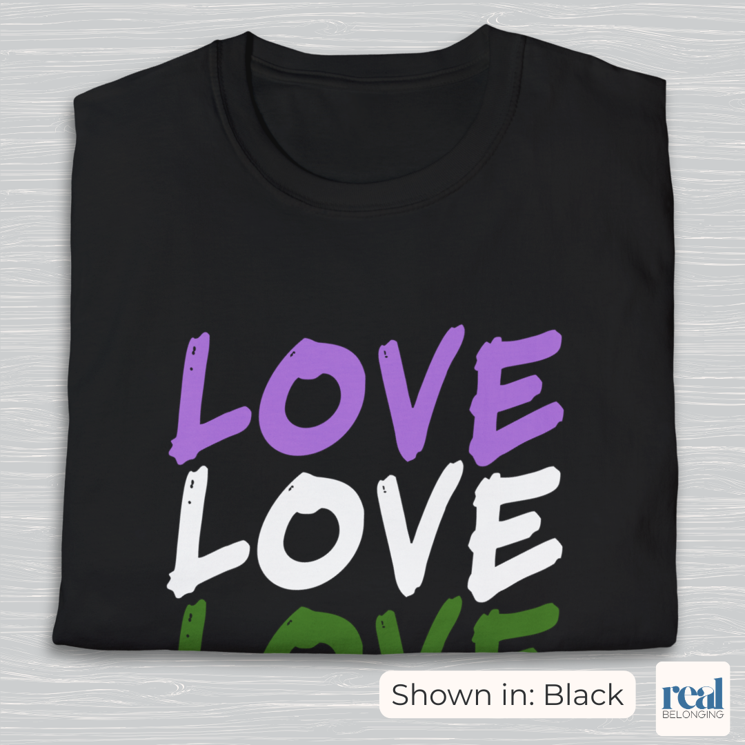 Love Genderqueer Pride Shirt
