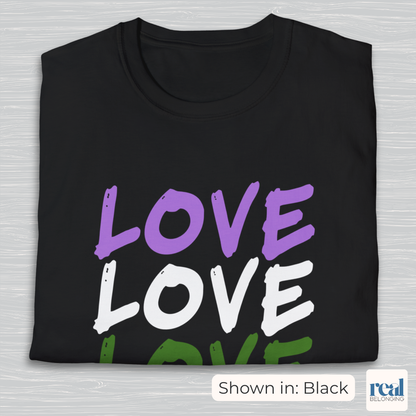 Love Genderqueer Pride Shirt