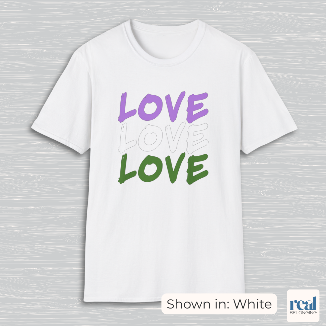 Love Genderqueer Pride Shirt