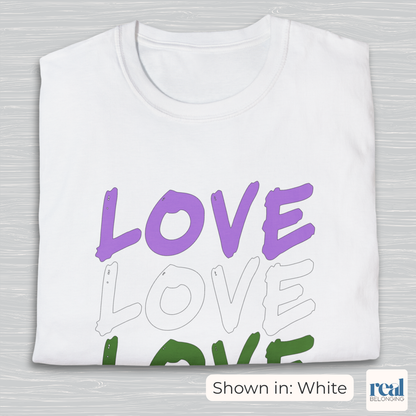 Love Genderqueer Pride Shirt