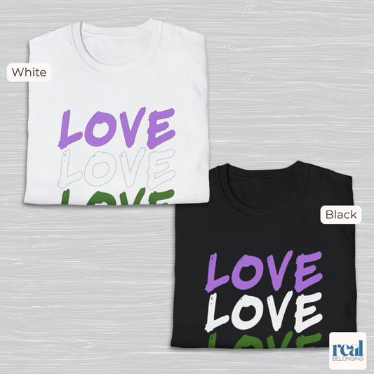 Love Genderqueer Pride Shirt