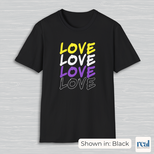 Love Nonbinary Pride Shirt