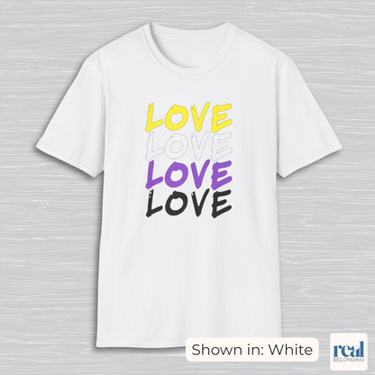Love Nonbinary Pride Shirt
