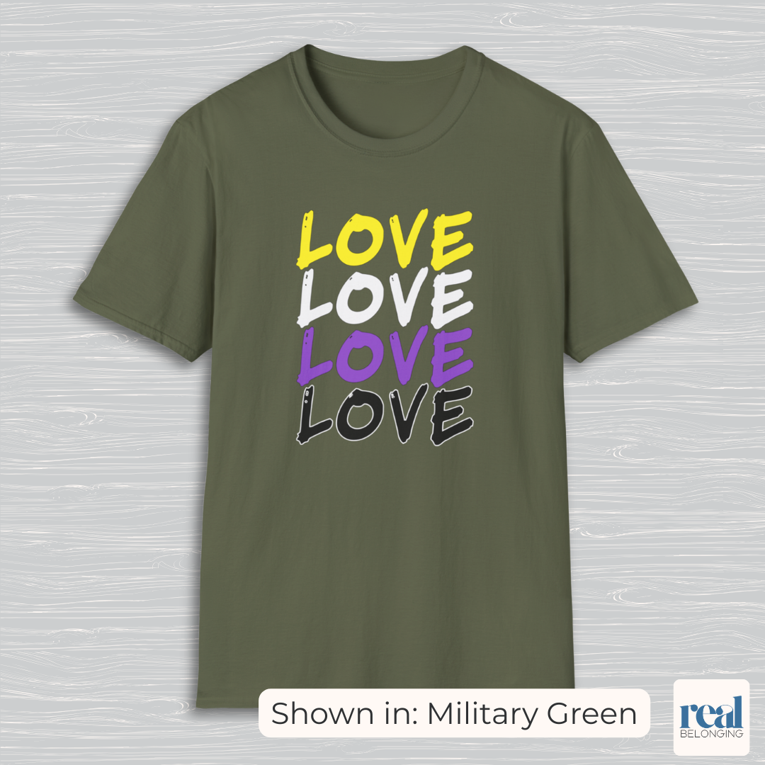 Love Nonbinary Pride Shirt