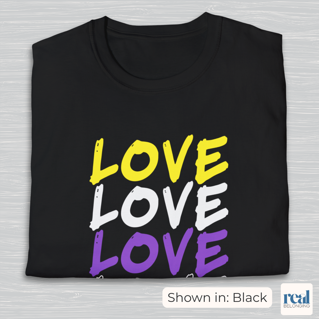 Love Nonbinary Pride Shirt