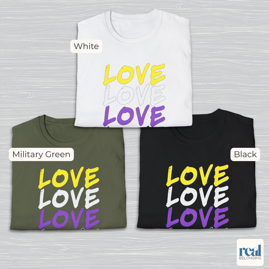 Love Nonbinary Pride Shirt