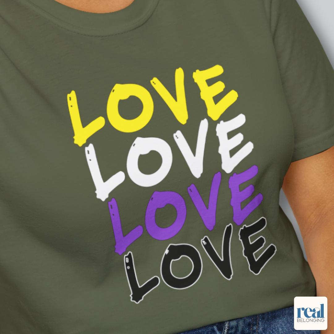 Love Nonbinary Pride Shirt