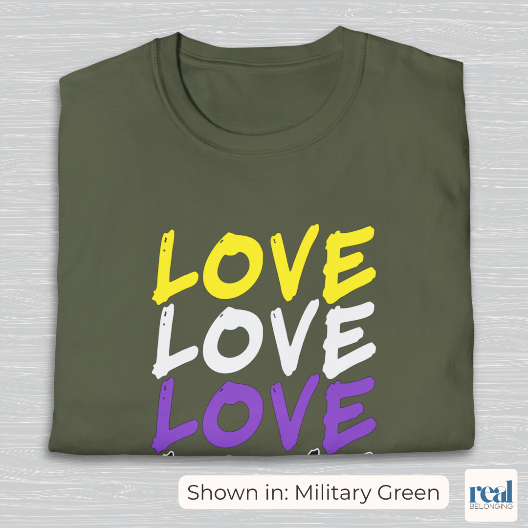 Love Nonbinary Pride Shirt
