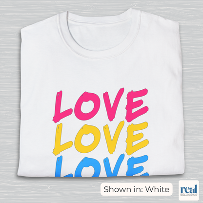 Love Pansexual Pride Shirt