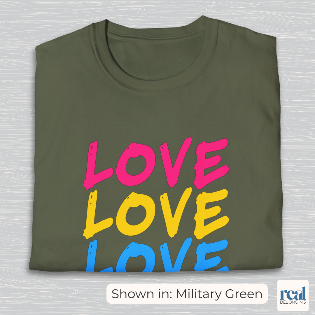 Love Pansexual Pride Shirt