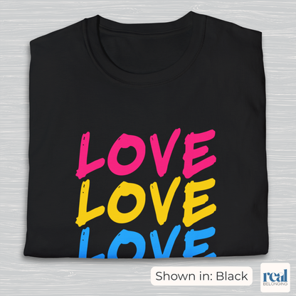 Love Pansexual Pride Shirt