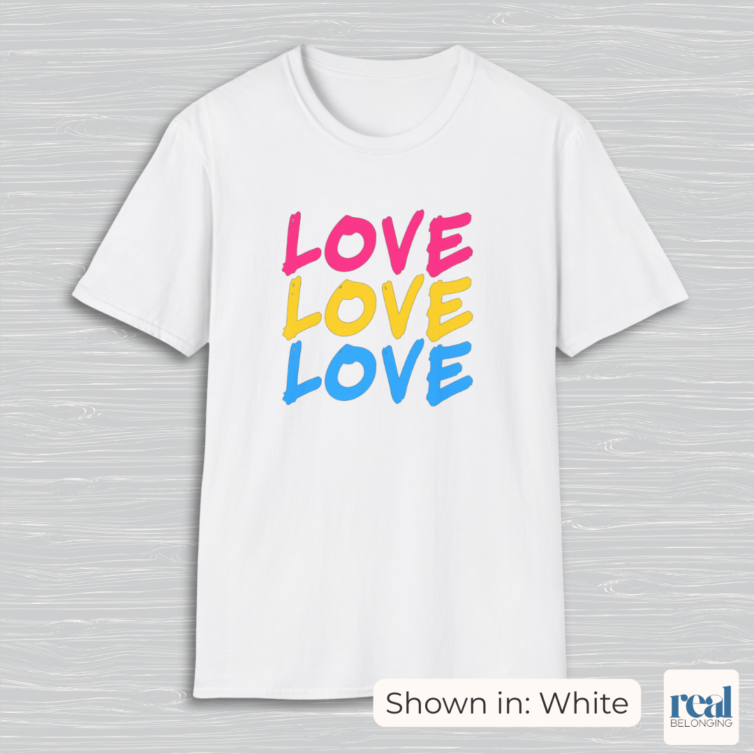 Love Pansexual Pride Shirt