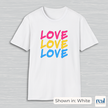 Love Pansexual Pride Shirt