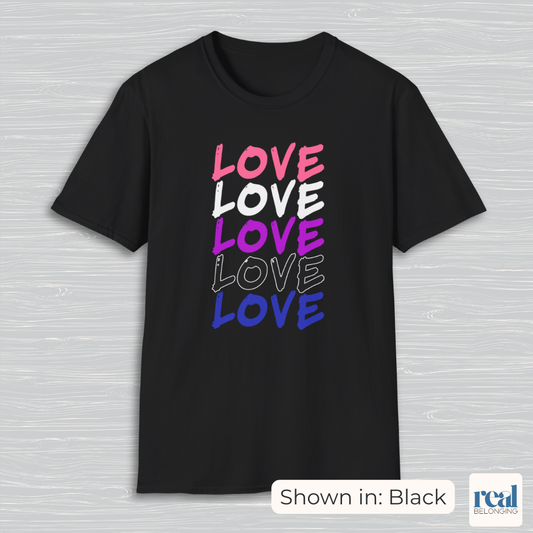Love Genderfluid Pride Shirt