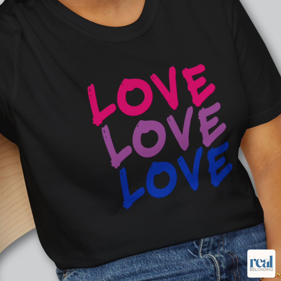 Love Bisexual Pride Shirt