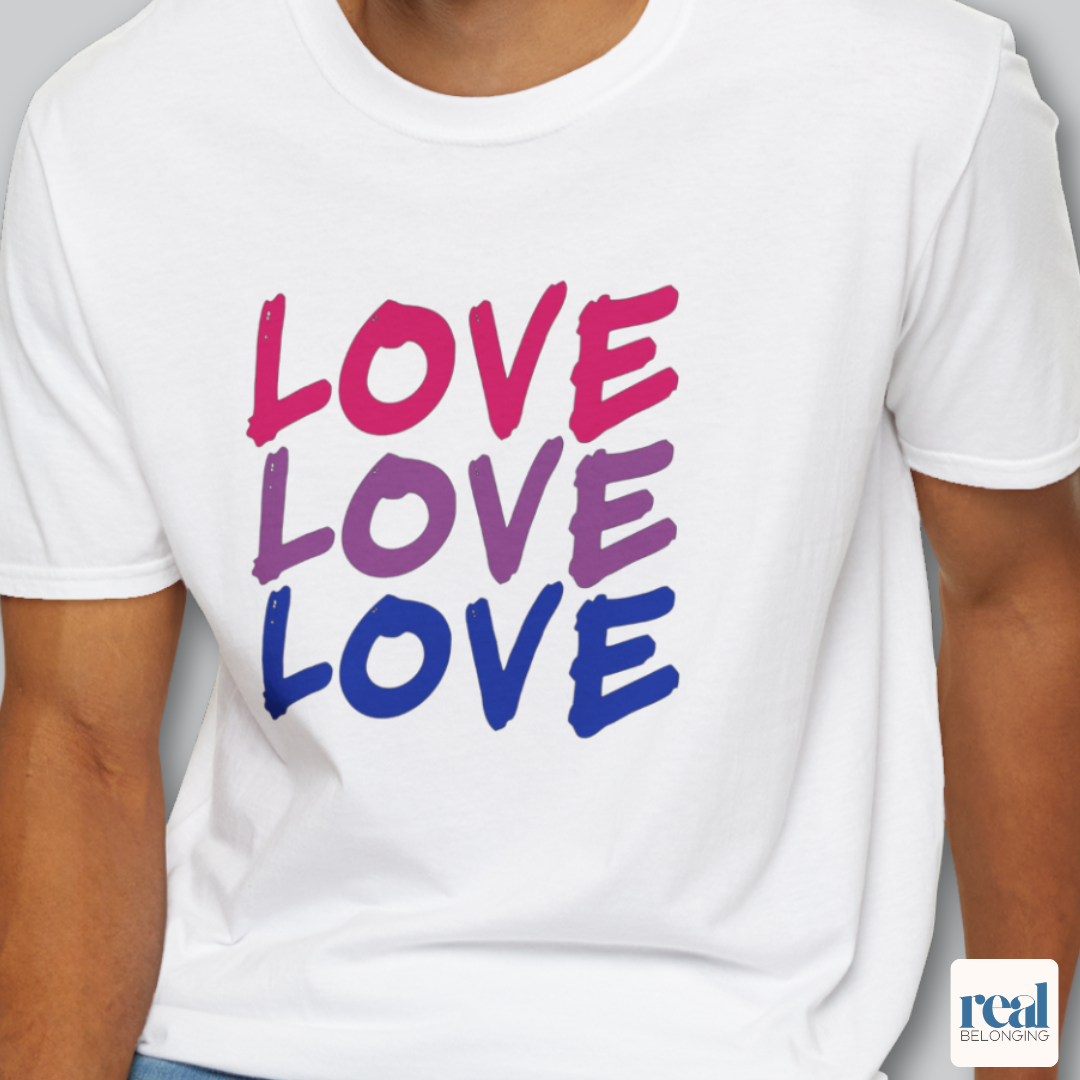 Love Bisexual Pride Shirt