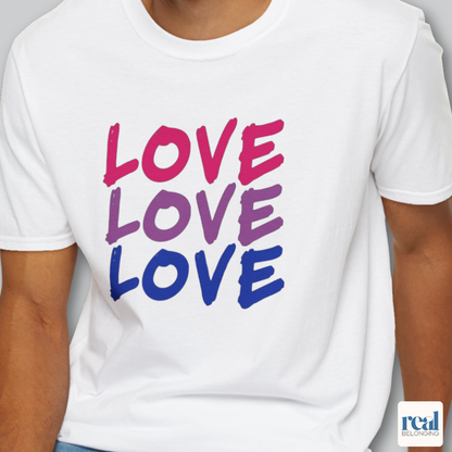 Love Bisexual Pride Shirt