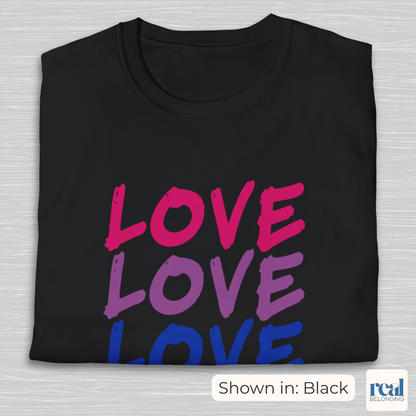 Love Bisexual Pride Shirt