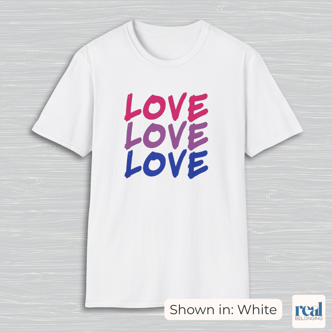 Love Bisexual Pride Shirt