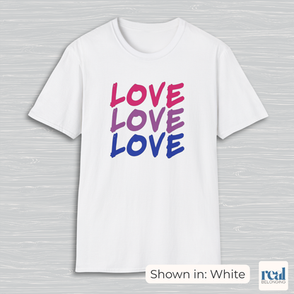 Love Bisexual Pride Shirt