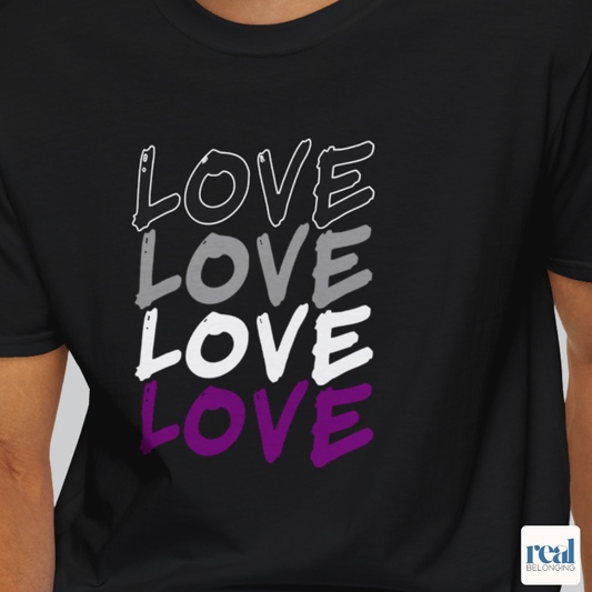Love Asexual Pride Shirt