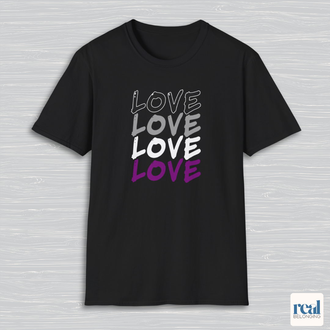 Love Asexual Pride Shirt