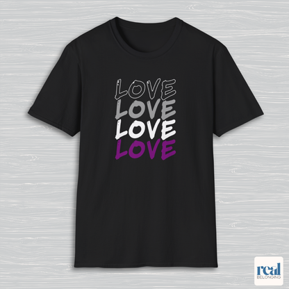 Love Asexual Pride Shirt