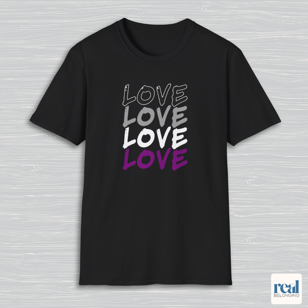 Love Asexual Pride Shirt