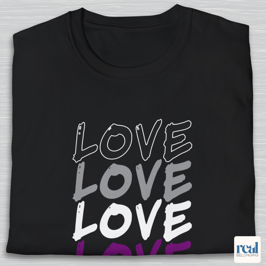 Love Asexual Pride Shirt