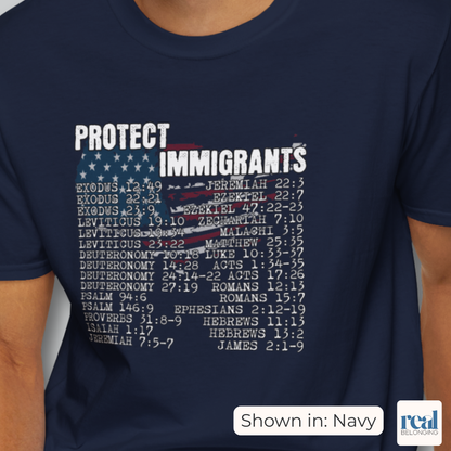 Protect Immigrants | 30 Bible Verse T-shirt