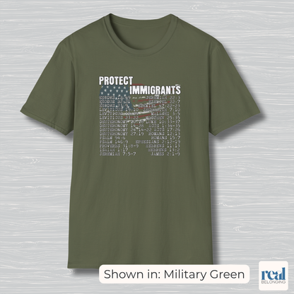 Protect Immigrants | 30 Bible Verse T-shirt