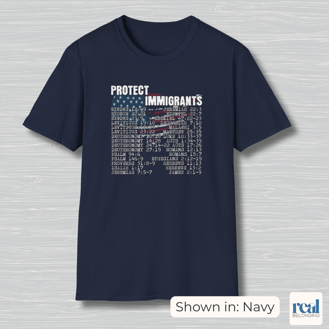 Protect Immigrants | 30 Bible Verse T-shirt