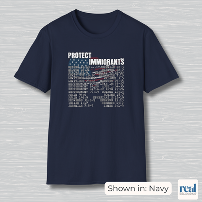Protect Immigrants | 30 Bible Verse T-shirt