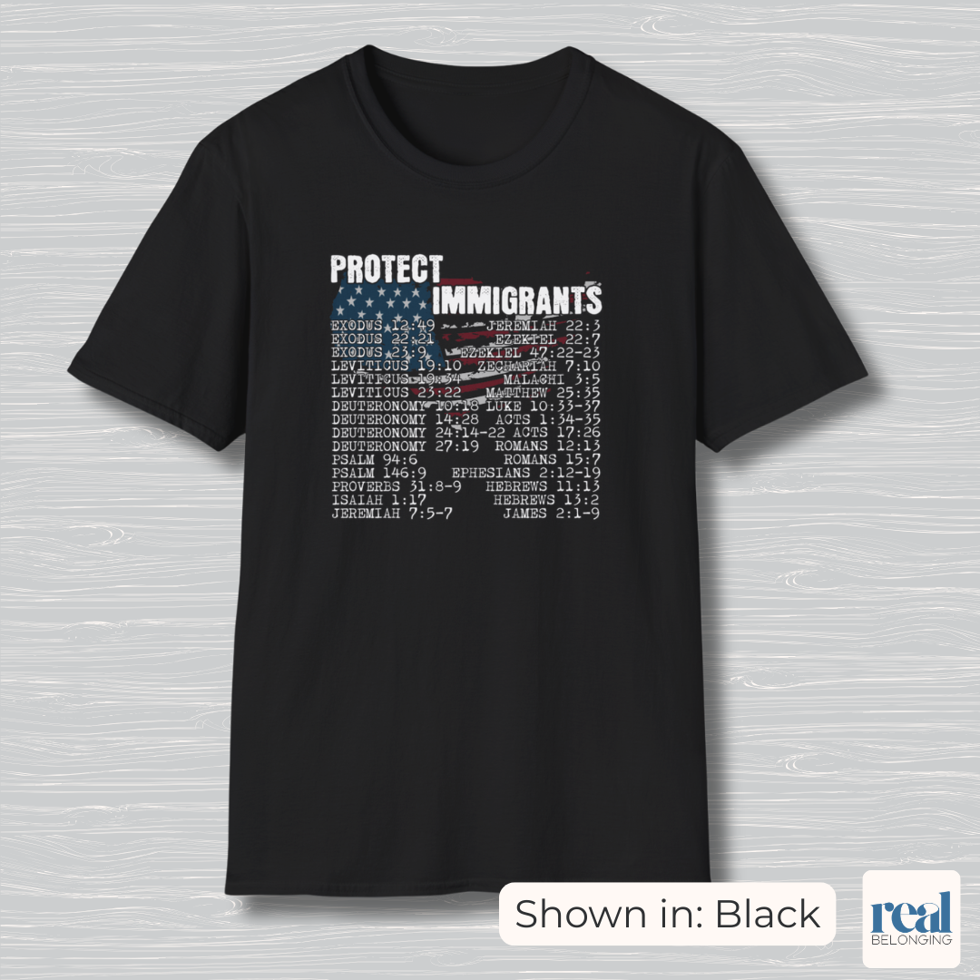 Protect Immigrants | 30 Bible Verse T-shirt