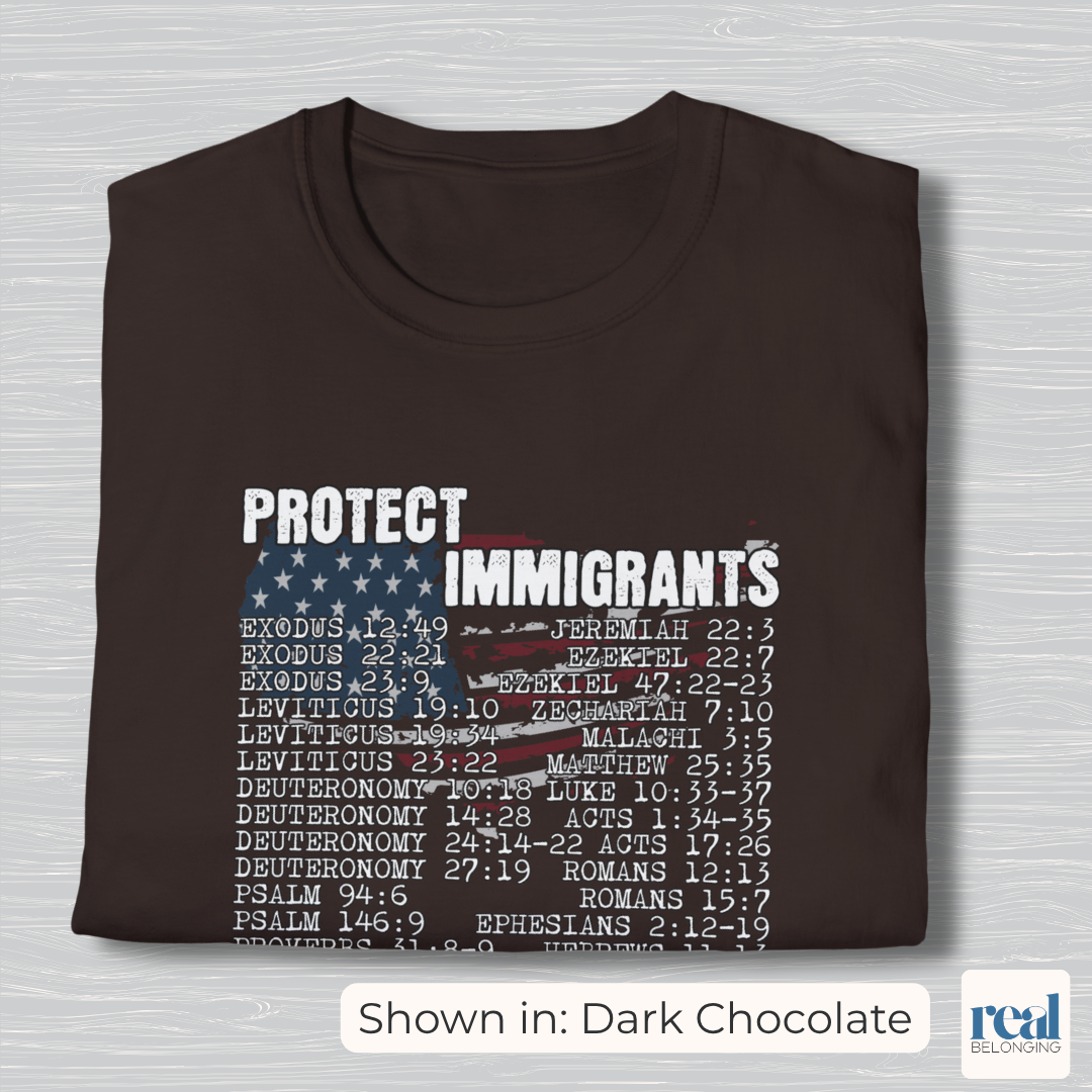 Protect Immigrants | 30 Bible Verse T-shirt