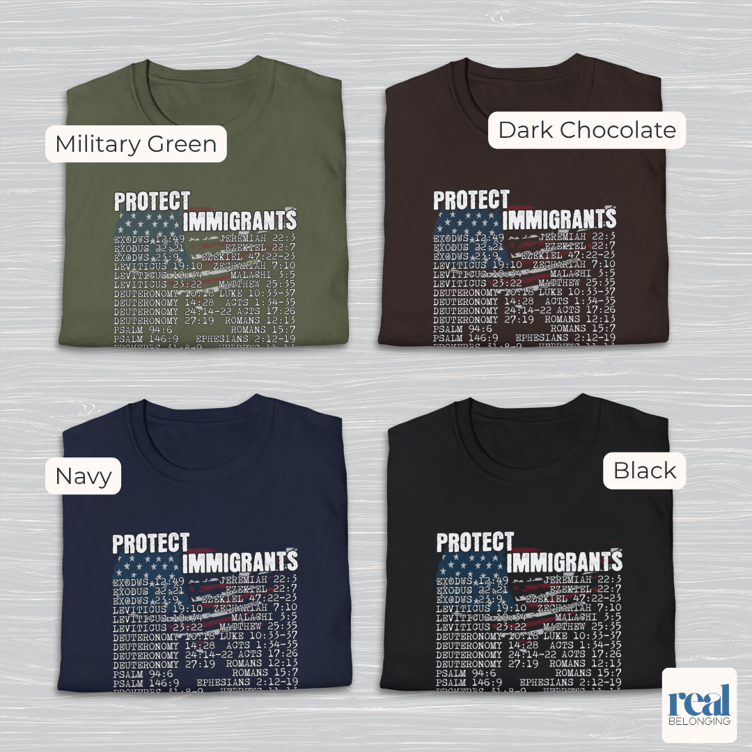 Protect Immigrants | 30 Bible Verse T-shirt