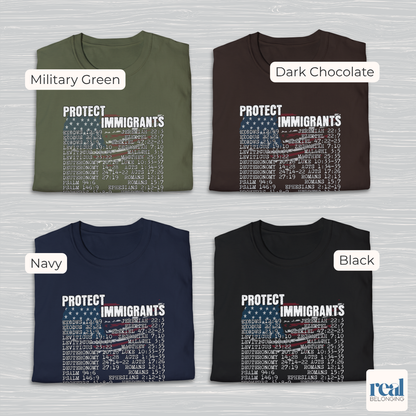 Protect Immigrants | 30 Bible Verse T-shirt